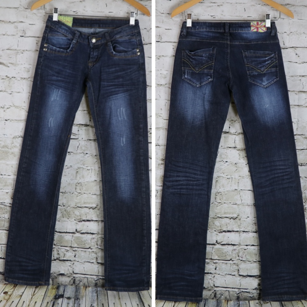 MACHINE Jeans Made in Italy Straight Leg 28 27x32